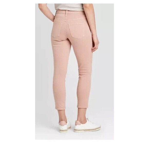 Universal Thread Women's High-Rise Cropped Skinny Jean 12/ 31 Vintage Rose NWT - Picture 4 of 16